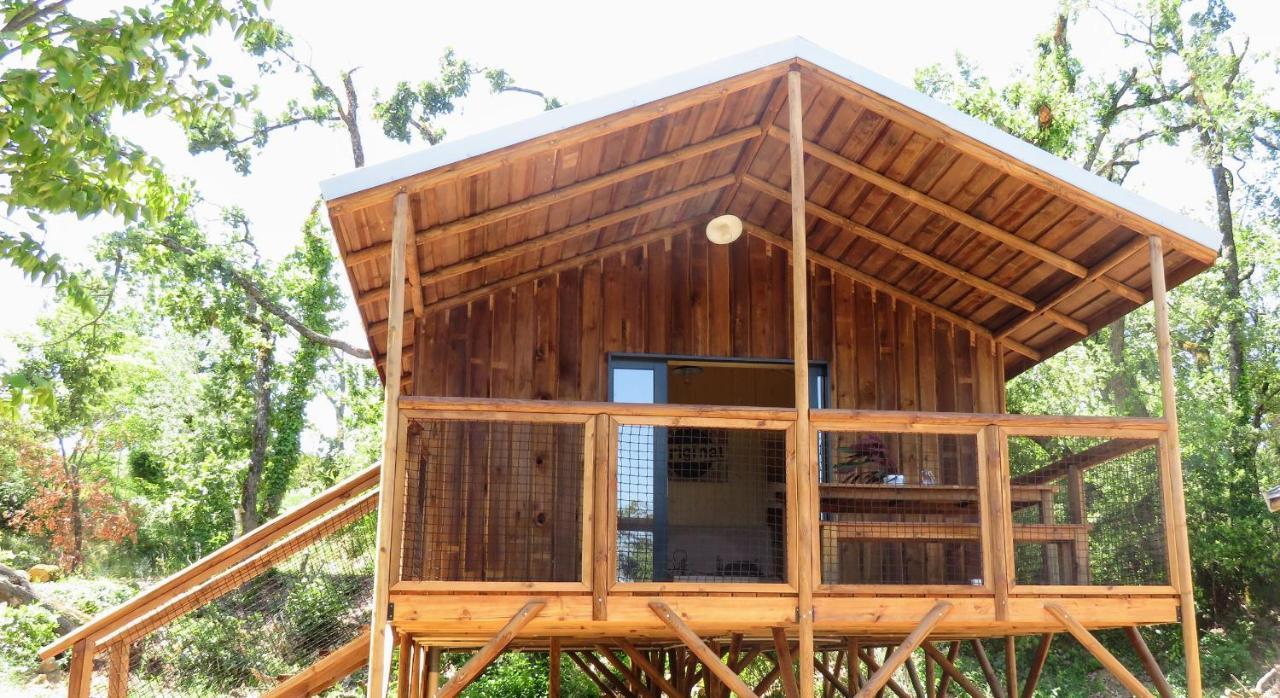 Lodges Du Camping Les 4 Saisons Grane Dış mekan fotoğraf